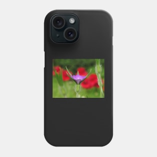 Corncockle in the Poppies Phone Case