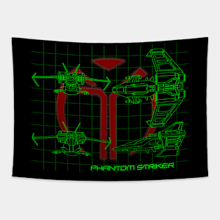 Phantom Striker Tapestry