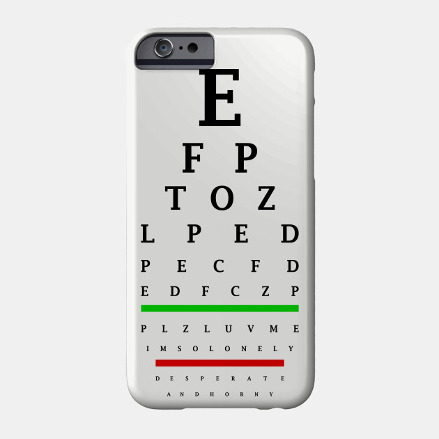 Eye Exam Chart For Phone