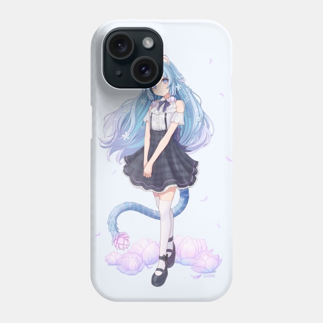 Lotus tiger Phone Case by SUONIKO