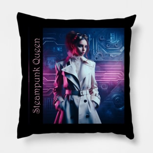 Steampunk Queen Pillow