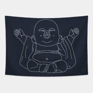 Buddha Baby - Light on Dark Tapestry