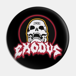 exodus band Pin