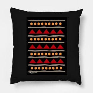 apache orange Pillow