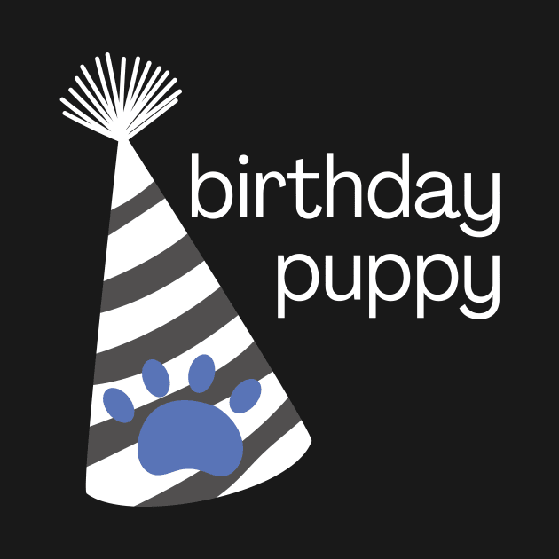 birthday puppy by Meow Meow Designs