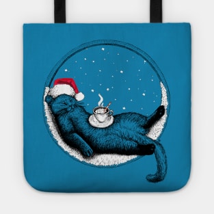 Christmas Cat Tote