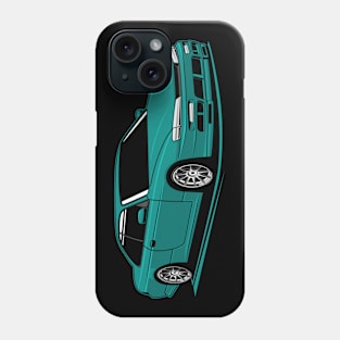 Jdm silvia green 1 Phone Case