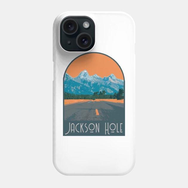 Jackson Hole Decal Phone Case by zsonn