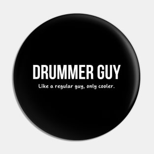 Drummer Guy Pin