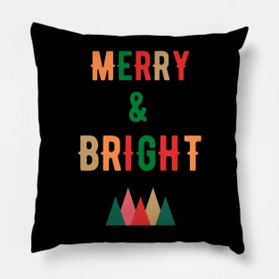 Merry & Bright ✨ Merry Christmas Pillow