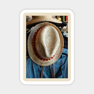 Hat and blouse Magnet