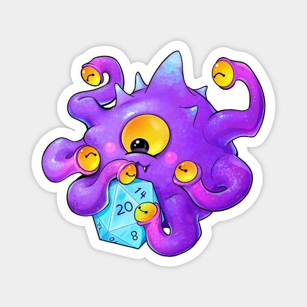 Beholder Magnet by Fio_Art