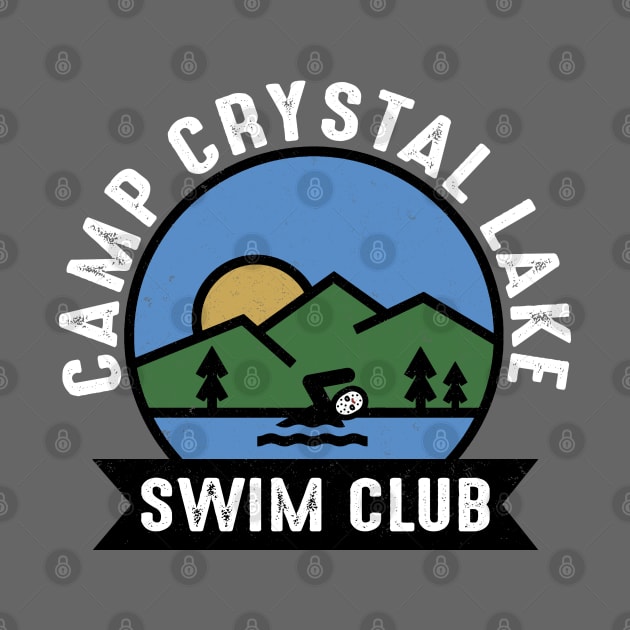 Camp Crystal Lake Swim Club by NinthStreetShirts