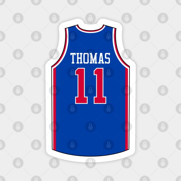 Isiah Thomas Detroit Jersey Qiangy Magnet by qiangdade