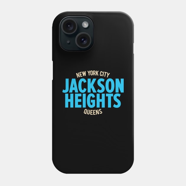 Jackson Heights, Queens - Emblem of NYC's Diversity Phone Case by Boogosh