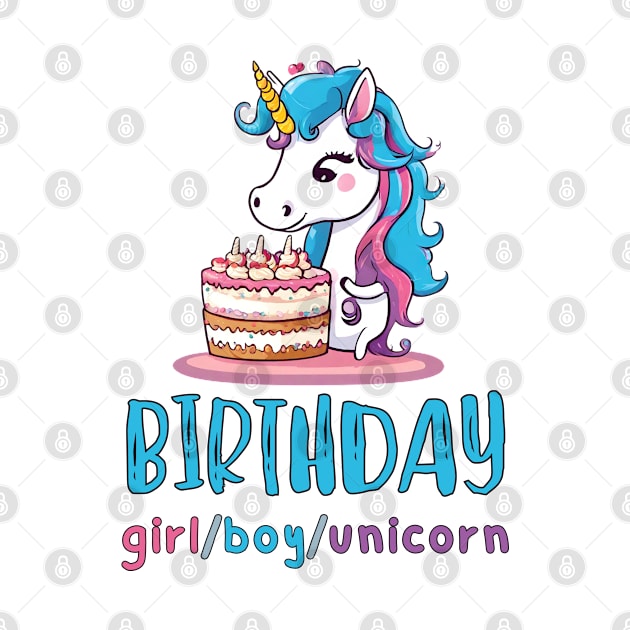 Birthday Girl/Boy/Unicorn by stressless