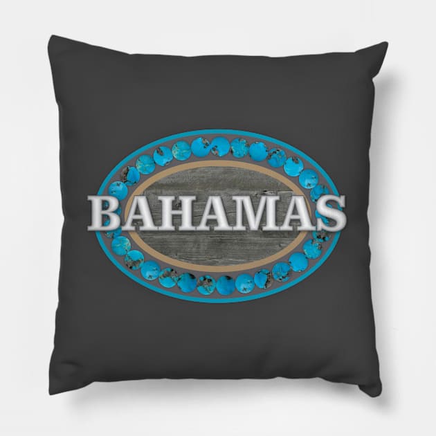 Bahamas Pillow by Dale Preston Design