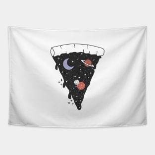 Space Pizza Tapestry