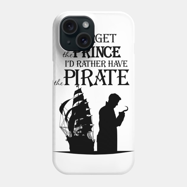 OUAT T-Shirt. I'd rather have the pirate! Phone Case by KsuAnn