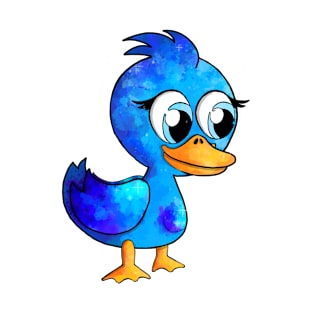 Bella, the Blue Duck T-Shirt