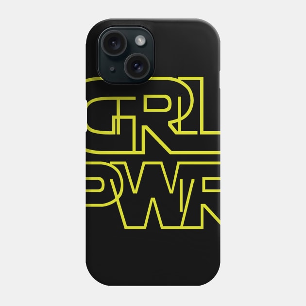 GRL PWR Phone Case by JDaneStore