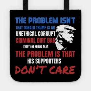 'Unethical Corrupt Criminal Dirtbag' Anti-Trump Gift Tote