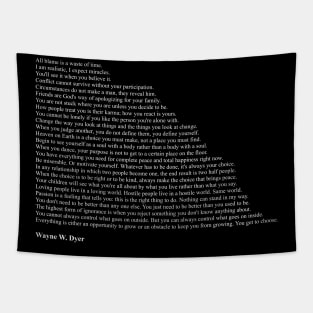 Wayne W. Dyer Quotes Tapestry