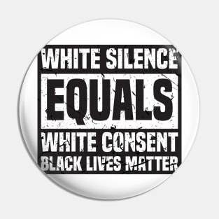 'Black Lives Matter' Amazing Equality Rights Pin