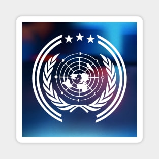 United Nations Earth Crest Magnet