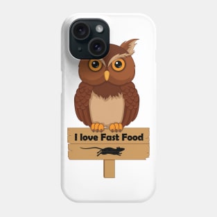 I love fast food Phone Case