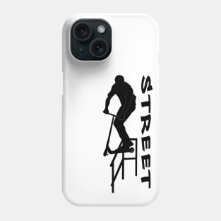 Freestyle scooter street session Phone Case