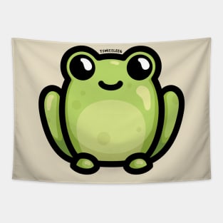 Chonky Frog Tapestry