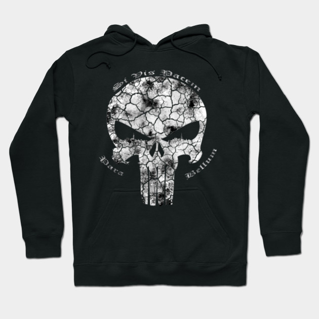 Sweat-shirt The Punisher Marvel Si Vis Pacem Para Bellum