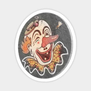 Grunge Style Clown Magnet