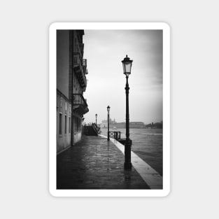 Lampposts in Venice Magnet