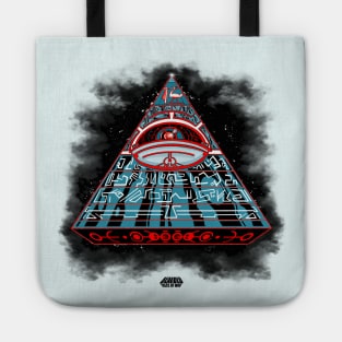 Pyramid Alien Invader Tote