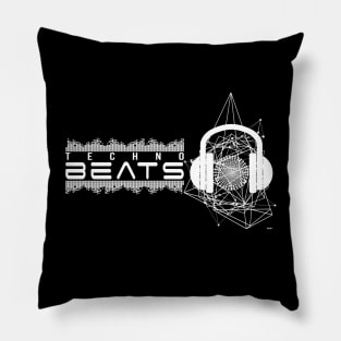 Techno Beats EDM Electronic Music Pillow