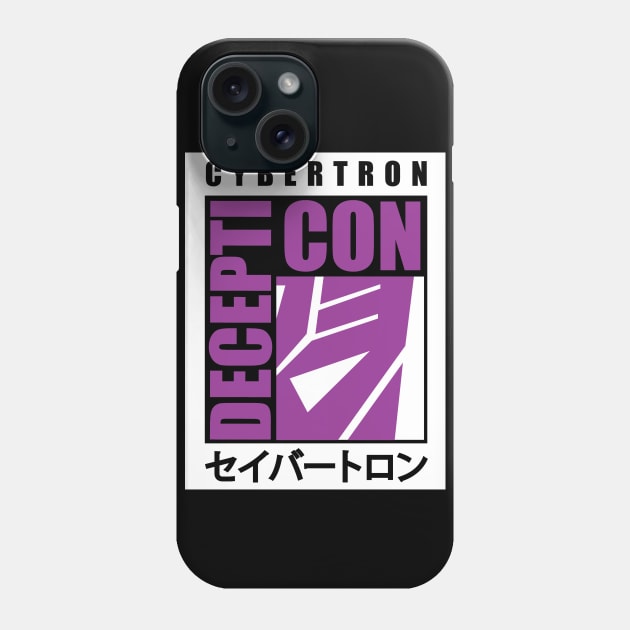 Decepti-CON Phone Case by kentcribbs