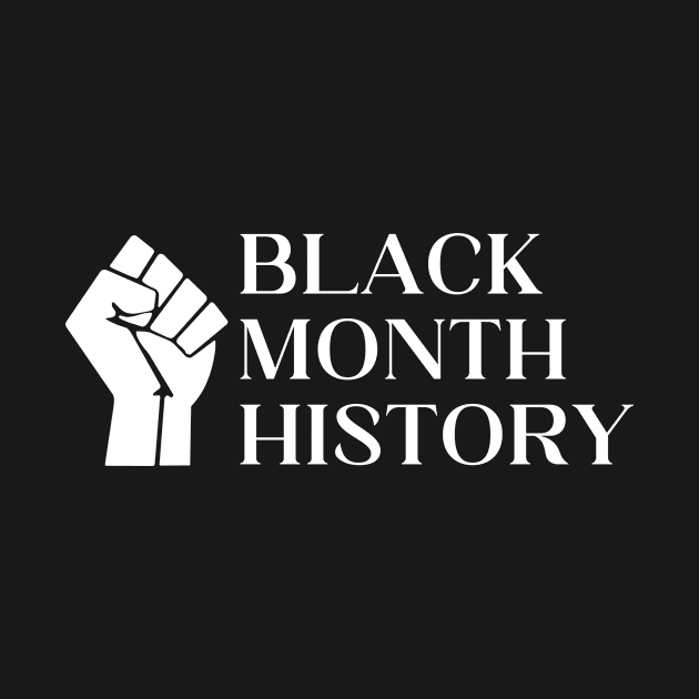 BLACK MONTH HISTORY by Ajiw