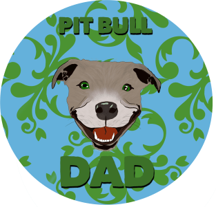 Pit Bull Dad Magnet