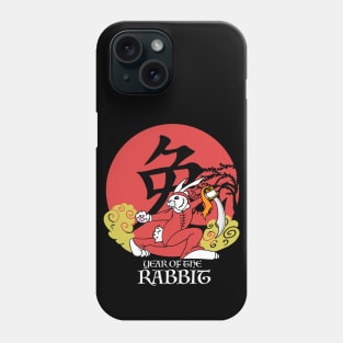 Year of The Rabbit, Kung Fu Bunny Phone Case