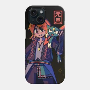 vaporwave anime aesthetic sygna suit silver sneasle Phone Case