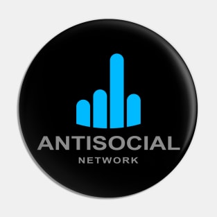 Antisocial Network Pin