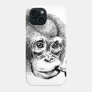 Orangutan Youth Face Phone Case