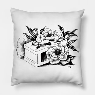 Floral Brick Pillow