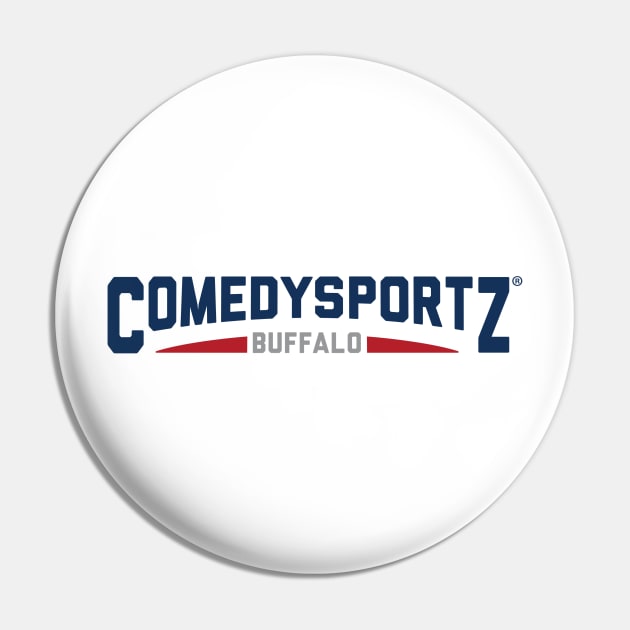 ComedySportz Buffalo - City Text Pin by Buffalo Comedy Collective