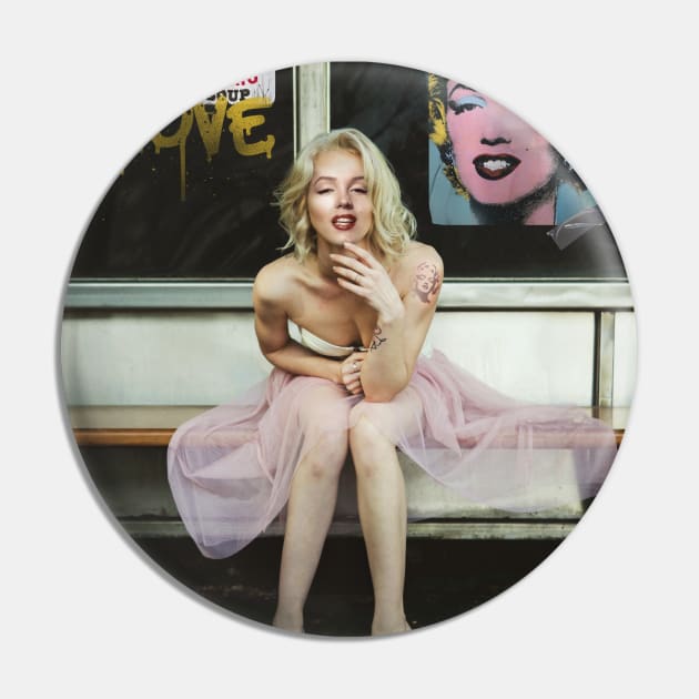 New Marilyn Pin by Dikhotomy