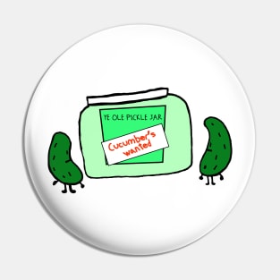 Pickle Jar Pin