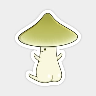 Death Cap Mushroom butt Magnet