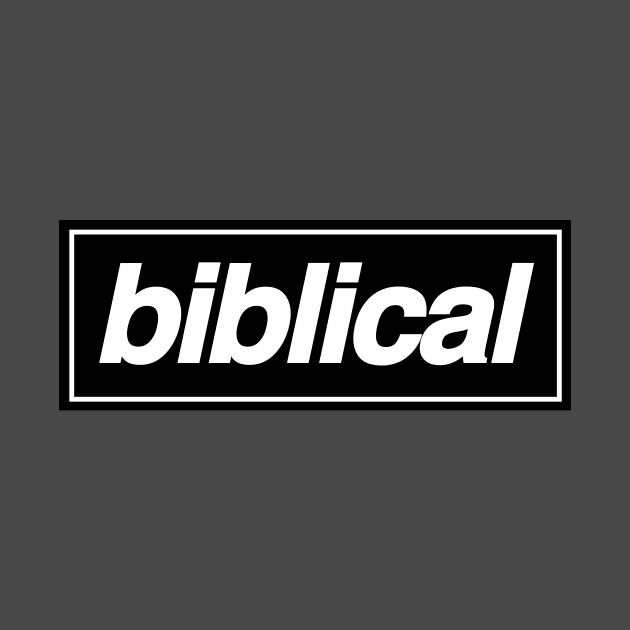 Liam Gallagher Inspired - Biblical by NORTHERNDAYS